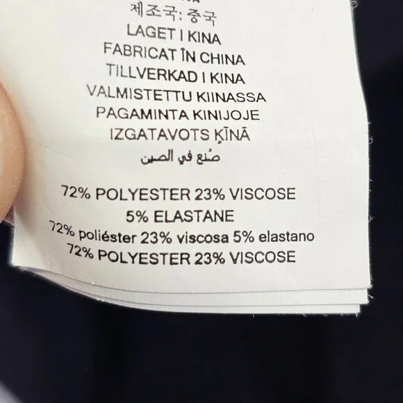 Women 's Medium Michael Kors Pull On Center Seam Ponte Pants Stretch Slacks - Picture 5 of 6